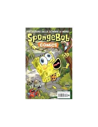 SPONGEBOB COMICS 20  PANINI CARTOON 20