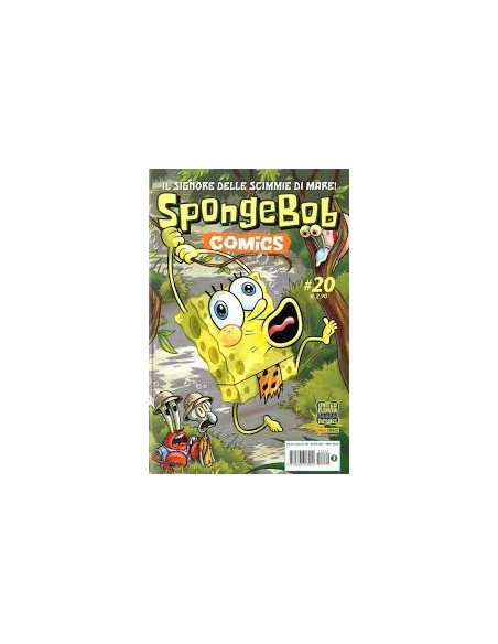 SPONGEBOB COMICS 20  PANINI CARTOON 20
