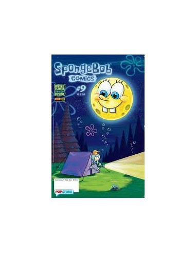 SPONGEBOB COMICS 9  PANINI CARTOON 9