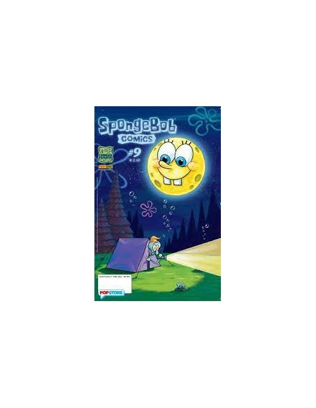 SPONGEBOB COMICS 9  PANINI CARTOON 9
