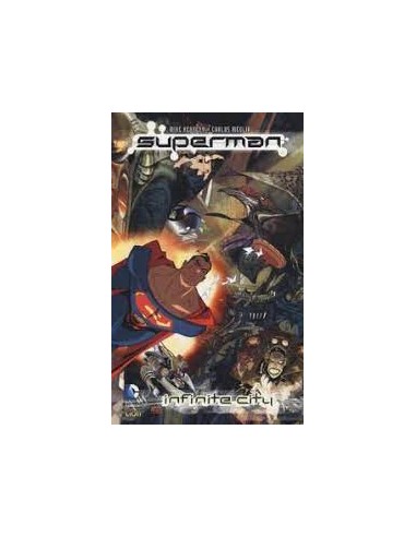 SUPERMAN INFINITE CITY   GRANDI OPERE DC SUPERMAN
