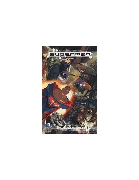 SUPERMAN INFINITE CITY   GRANDI OPERE DC SUPERMAN