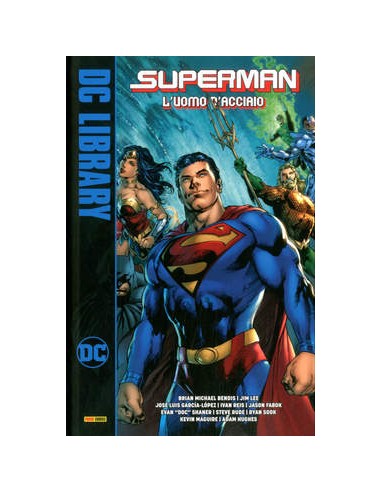 SUPERMAN L`UOMO D`ACCIAIO - DC LIBRARY