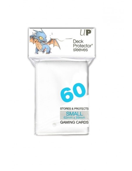 ULTRA PRO DECK PROTECTOR SMALL SLEEVES (60) - TRASPARENTI