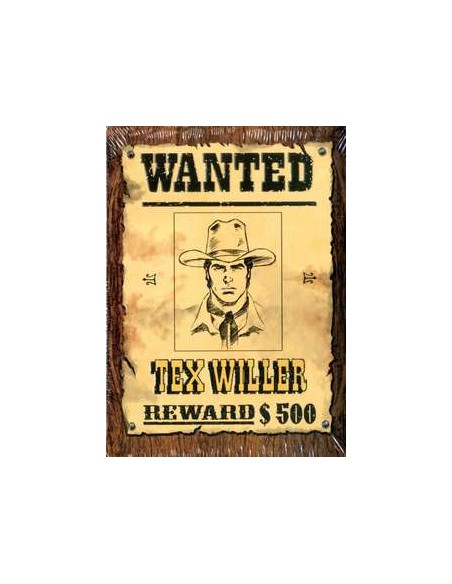 TEX WILLER WANTED BOX