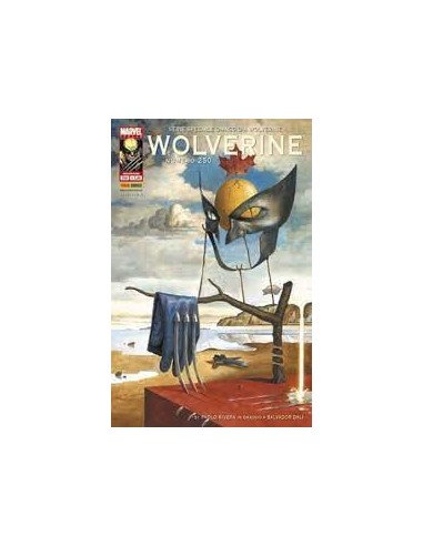 WOLVERINE 250  VARIANT DALI` BY RIVERA