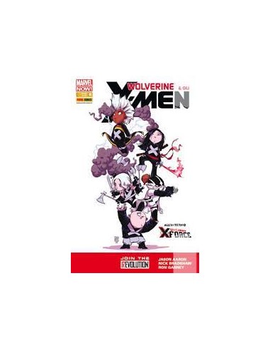 WOLVERINE E GLI X-MEN 16 - COVER B SKOTTIE YOUNG - MARVEL NOW!