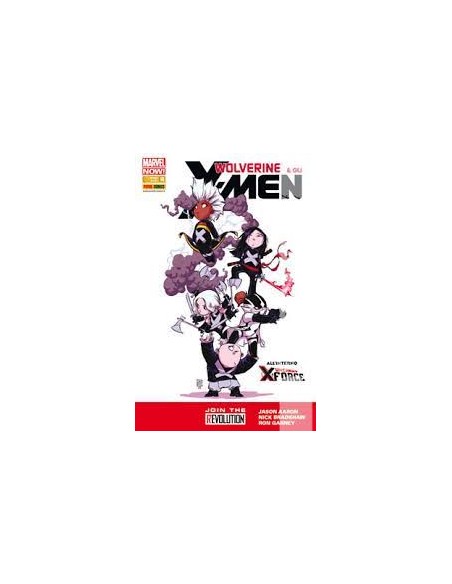 WOLVERINE E GLI X-MEN 16 - COVER B SKOTTIE YOUNG - MARVEL NOW!