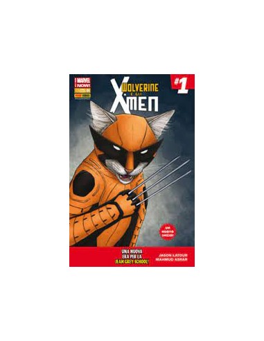 WOLVERINE E GLI X-MEN 30 - COVER ANIMAL - WOLVERINE E GLI X-MEN ALL NEW MARVEL NOW! 1