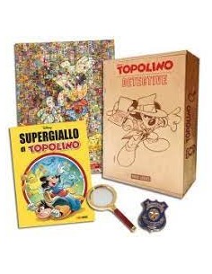 BOX TOPOLINO DETECTIVE SUPERGIALLO DI TOPOLINO - DISNEY...