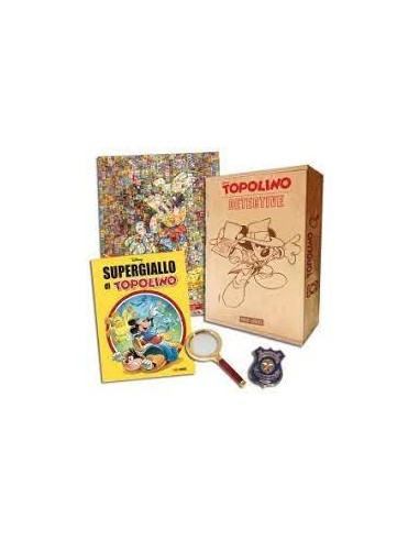 BOX TOPOLINO DETECTIVE SUPERGIALLO DI TOPOLINO - DISNEY SPECIAL BOOKS 5