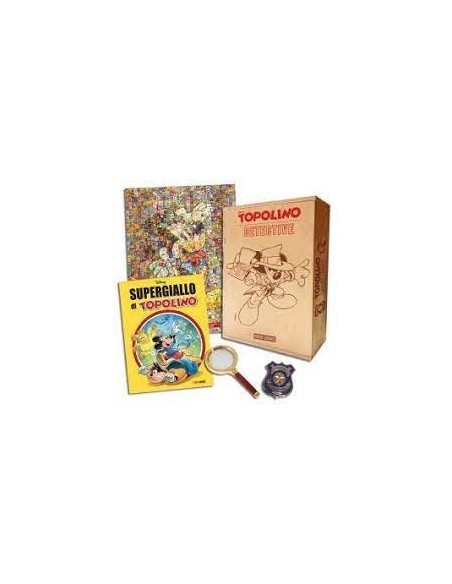 BOX TOPOLINO DETECTIVE SUPERGIALLO DI TOPOLINO - DISNEY SPECIAL BOOKS 5