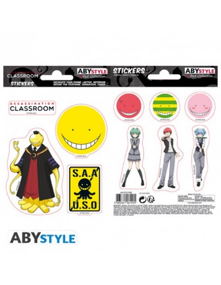 ASSASSINATION CLASSROOM STICKERS