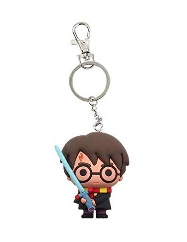 HARRY POTTER WITH SWORD OF GRYFFINDOR KEYCHAIN