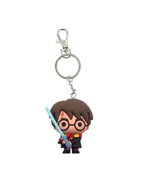 HARRY POTTER WITH SWORD OF GRYFFINDOR KEYCHAIN