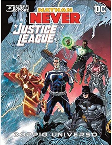 NATHAN NEVER JUSTICE LEAGUE 0 JUSTICE COVER