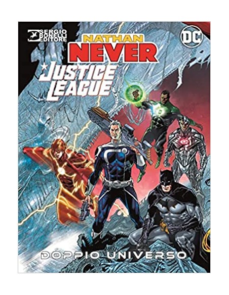 NATHAN NEVER JUSTICE LEAGUE 0 JUSTICE COVER