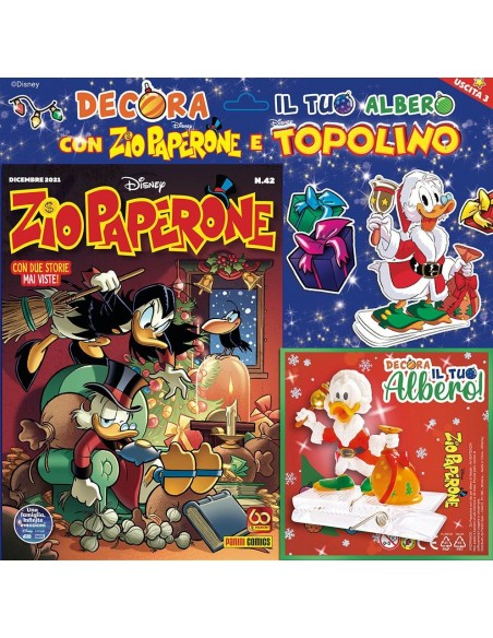 ZIO PAPERONE 42 STATUA 3D ZIO PAPERONE