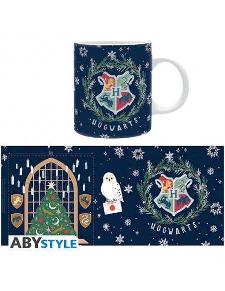 HARRY POTTER HOGWARTS CHRISTMAS MUG