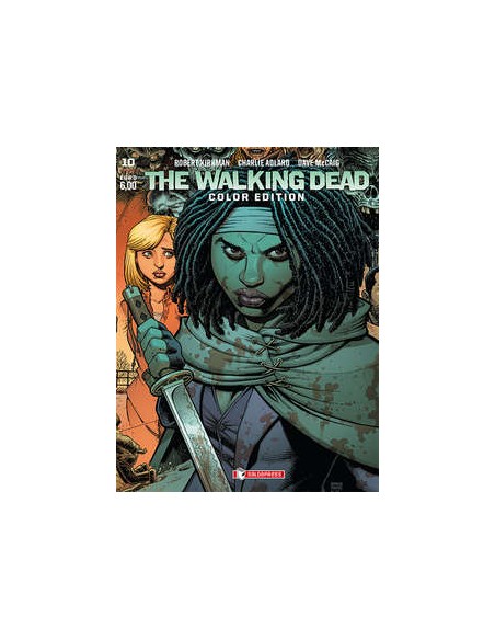 THE WALKING DEAD COLOR EDITION 10 VARIANT COVER ADAMAS
