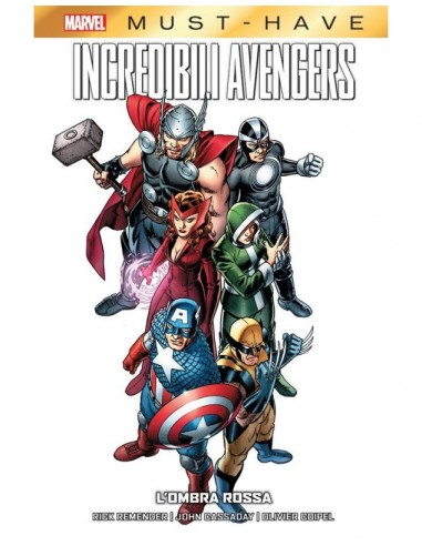 INCREDIBILI AVENGERS L`OMBRA ROSSA - MARVEL MUST HAVE