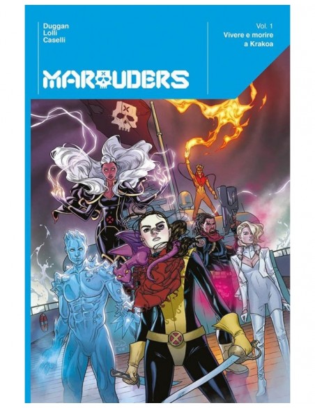 MARAUDERS VOL. 1 VIVERE E MORIRE A KRAKOA - MARVEL DELUXE