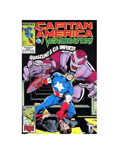 CAPITAN AMERICA & I VENDICATORI 16