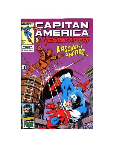CAPITAN AMERICA & I VENDICATORI 28