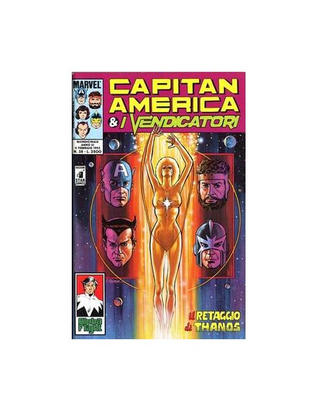 CAPITAN AMERICA & I VENDICATORI 38