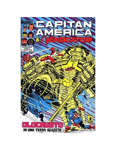 CAPITAN AMERICA & I VENDICATORI 40