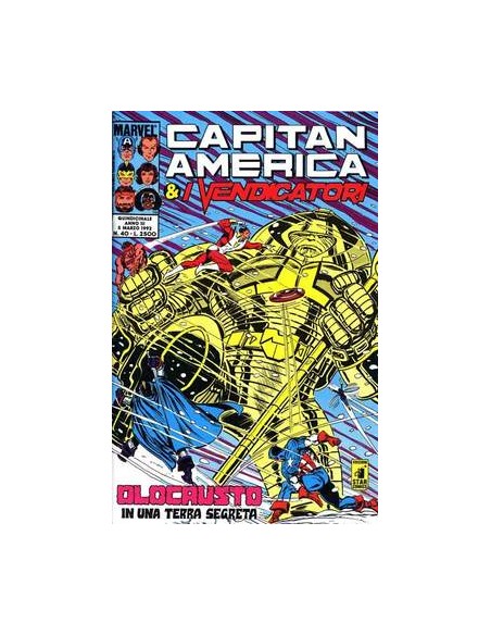 CAPITAN AMERICA & I VENDICATORI 40
