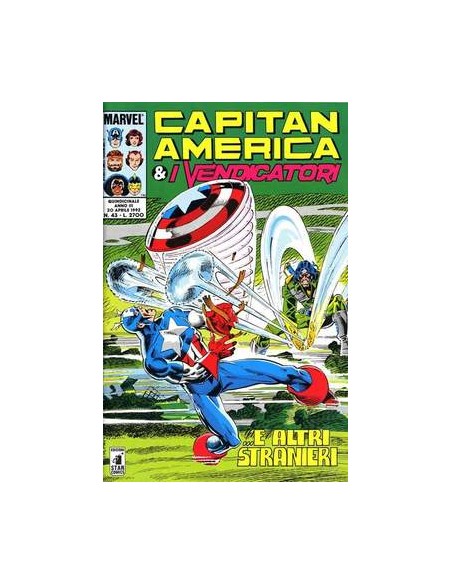 CAPITAN AMERICA & I VENDICATORI 43