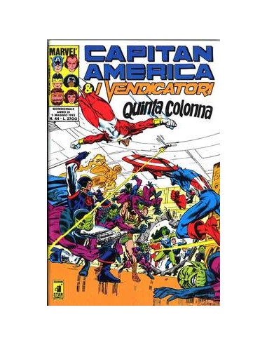 CAPITAN AMERICA & I VENDICATORI 44