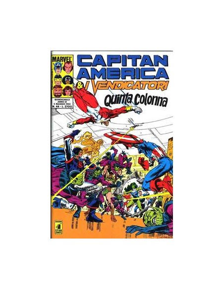 CAPITAN AMERICA & I VENDICATORI 44