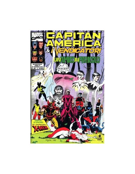 CAPITAN AMERICA & I VENDICATORI 45