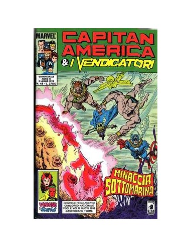 CAPITAN AMERICA & I VENDICATORI 48