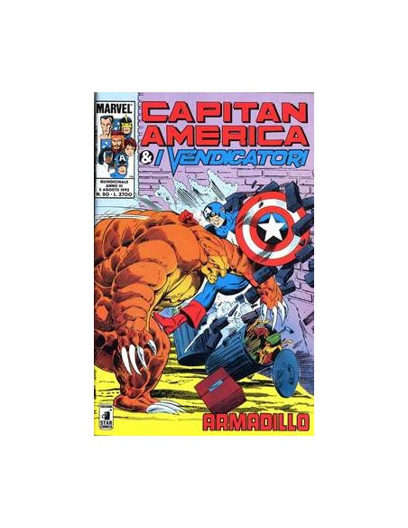 CAPITAN AMERICA & I VENDICATORI 50