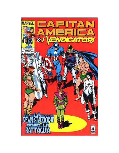 CAPITAN AMERICA & I VENDICATORI 51