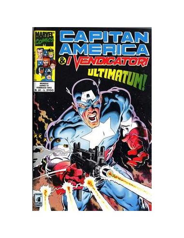 CAPITAN AMERICA & I VENDICATORI 61