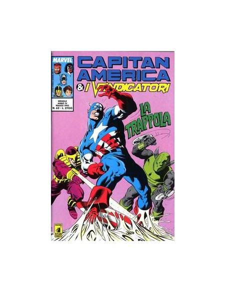 CAPITAN AMERICA & I VENDICATORI 62