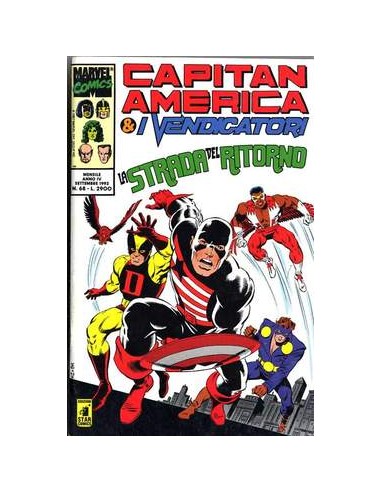 CAPITAN AMERICA & I VENDICATORI 68