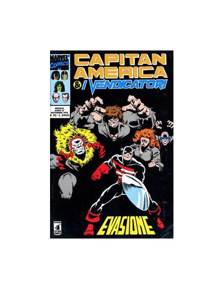 CAPITAN AMERICA & I VENDICATORI 70