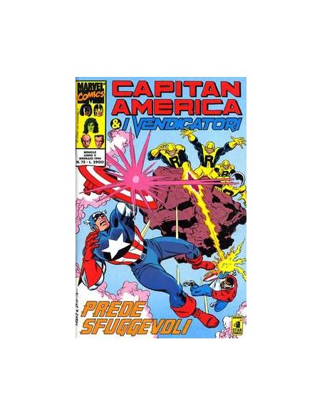 CAPITAN AMERICA & I VENDICATORI 72