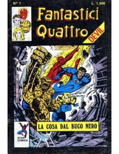 FANTASTICI QUATTRO 1 - CON ADESIVI