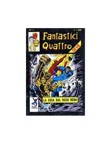 FANTASTICI QUATTRO 1 - CON ADESIVI