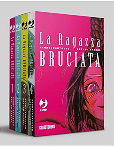 LA RAGAZZA BRUCIATA BOX (VOL. 1-4)