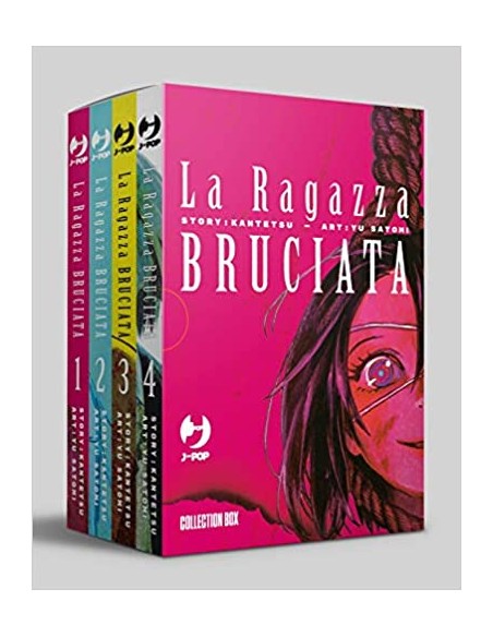 LA RAGAZZA BRUCIATA BOX (VOL. 1-4)