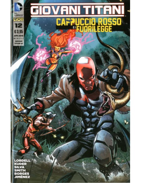 GIOVANI TITANI/CAPPUCCIO ROSSO E I FUORILEGGE 12  GIOVANI TITANI 36