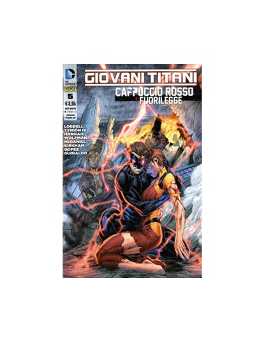 GIOVANI TITANI/CAPPUCCIO ROSSO E I FUORILEGGE 5  GIOVANI TITANI 29