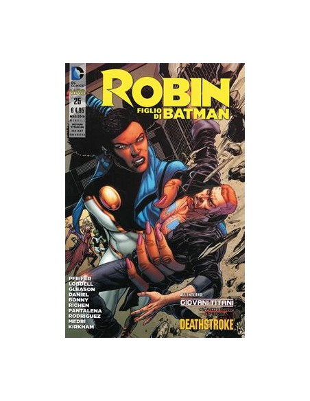 GIOVANI TITANI/CAPPUCCIO ROSSO E I FUORILEGGE 25 - VARIANT CON COFANETTO RACCOGLITORE V STAGIONE - GIOVANI TITANI 49